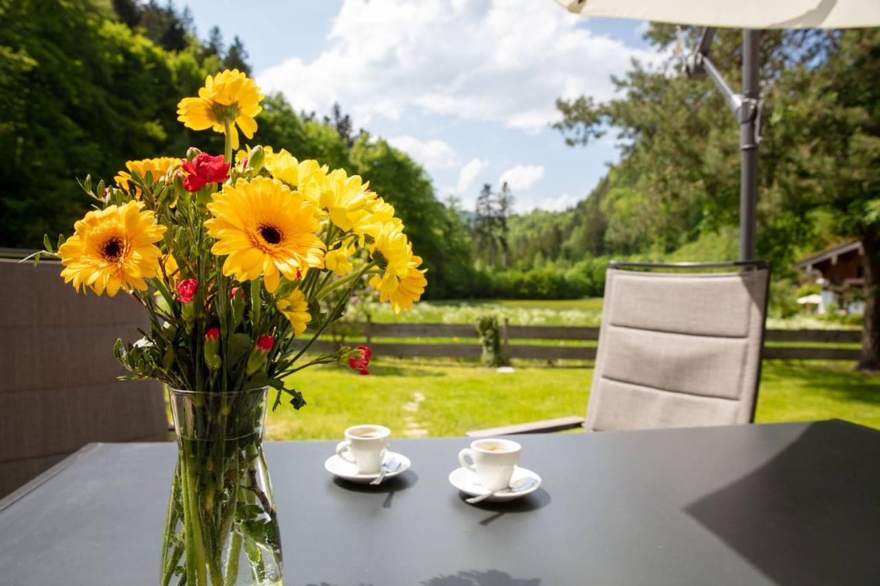 Ganzes Haus Mit Grossem Garten Und Eigener Sauna Unterwössen Extérieur photo